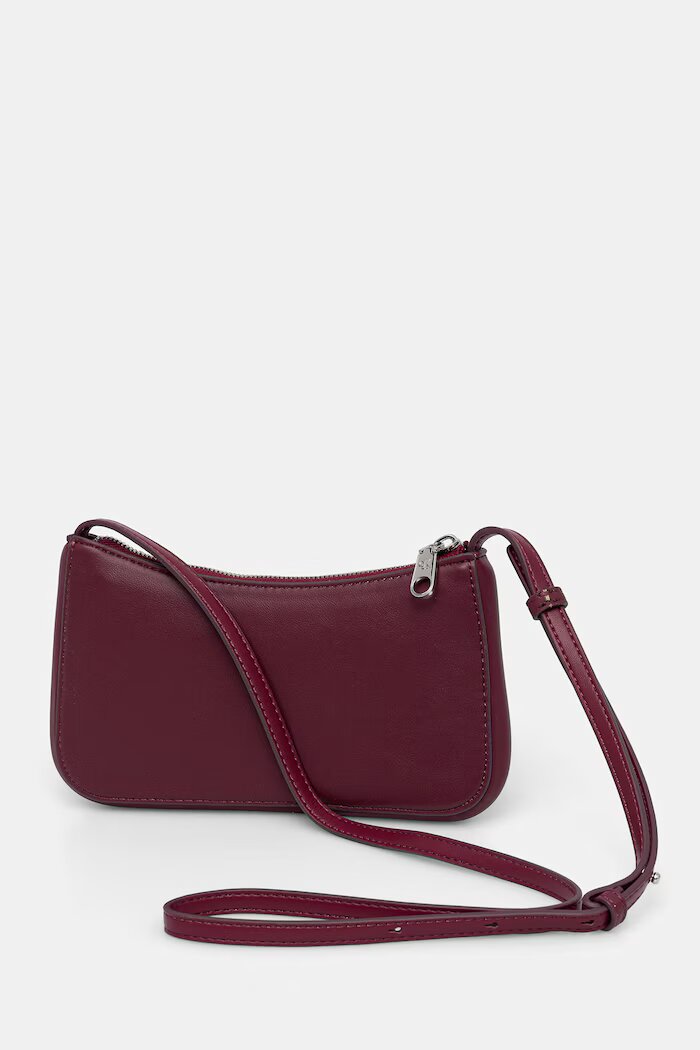 CALVIN KLEIN чанта crossbody дамска бордо LV04F1125G