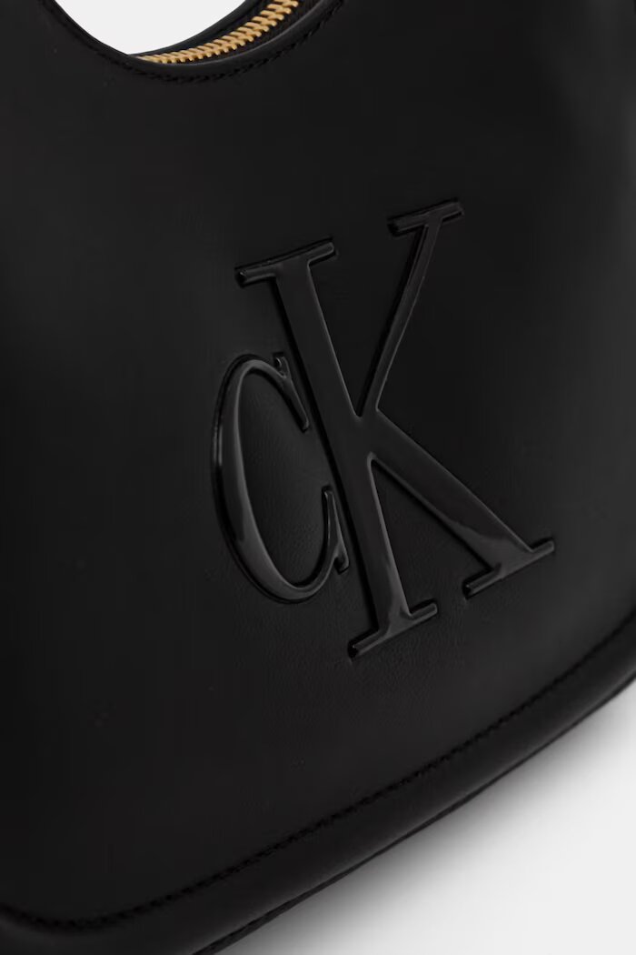 CALVIN KLEIN чанта crossbody дамска черна LV04F3561G