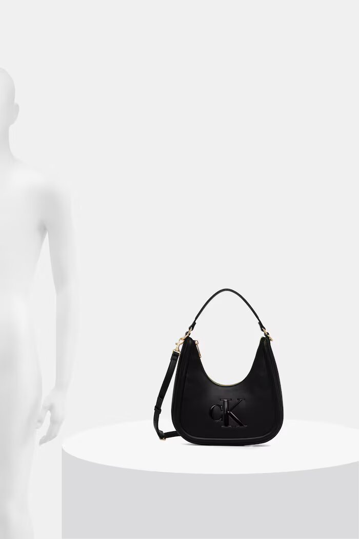 CALVIN KLEIN чанта crossbody дамска черна LV04F3561G