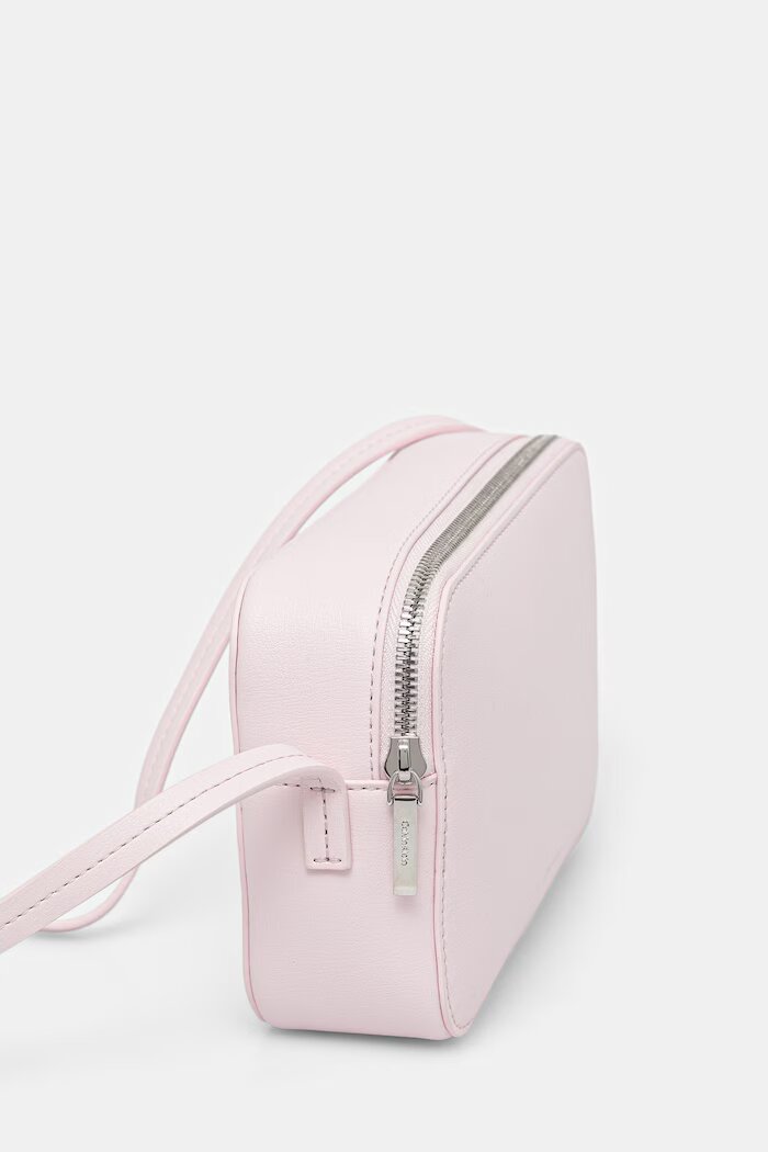 CALVIN KLEIN чанта crossbody дамска от имитация на кожа розова LV04F3276G