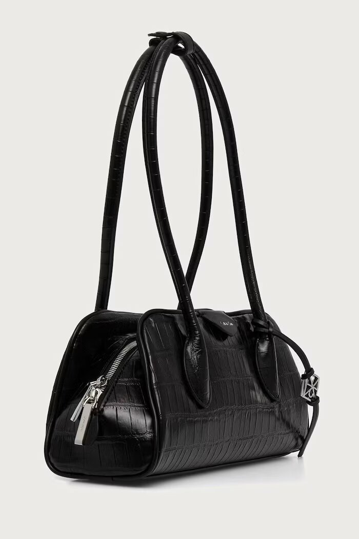 CALVIN KLEIN чанта дамска от имитация на кожа черна LV04F3780G