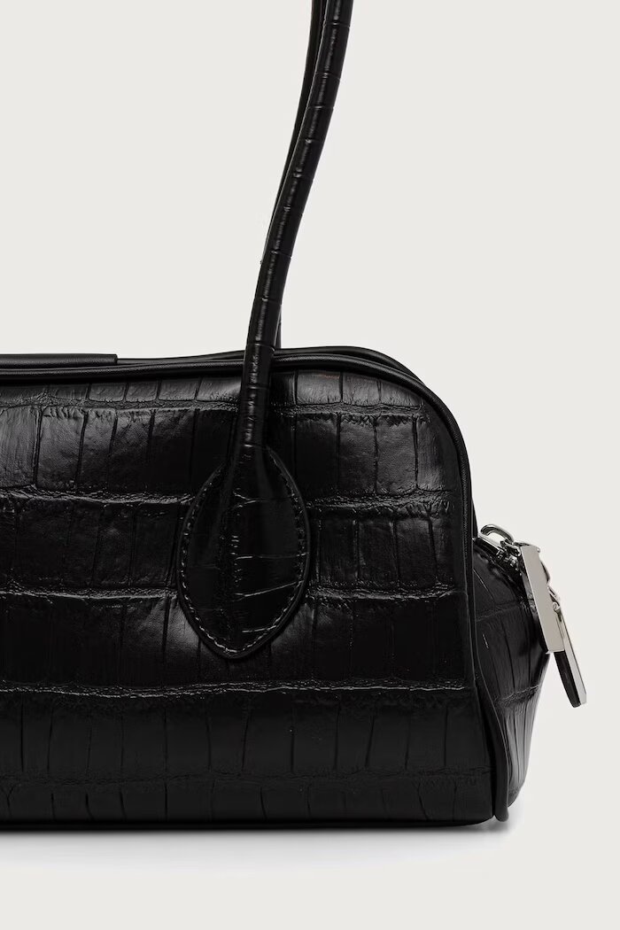 CALVIN KLEIN чанта дамска от имитация на кожа черна LV04F3780G