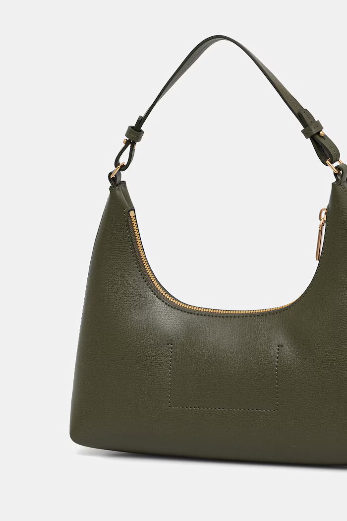 CALVIN KLEIN чанта дамска от имитация на кожа зелена LV04F3272G