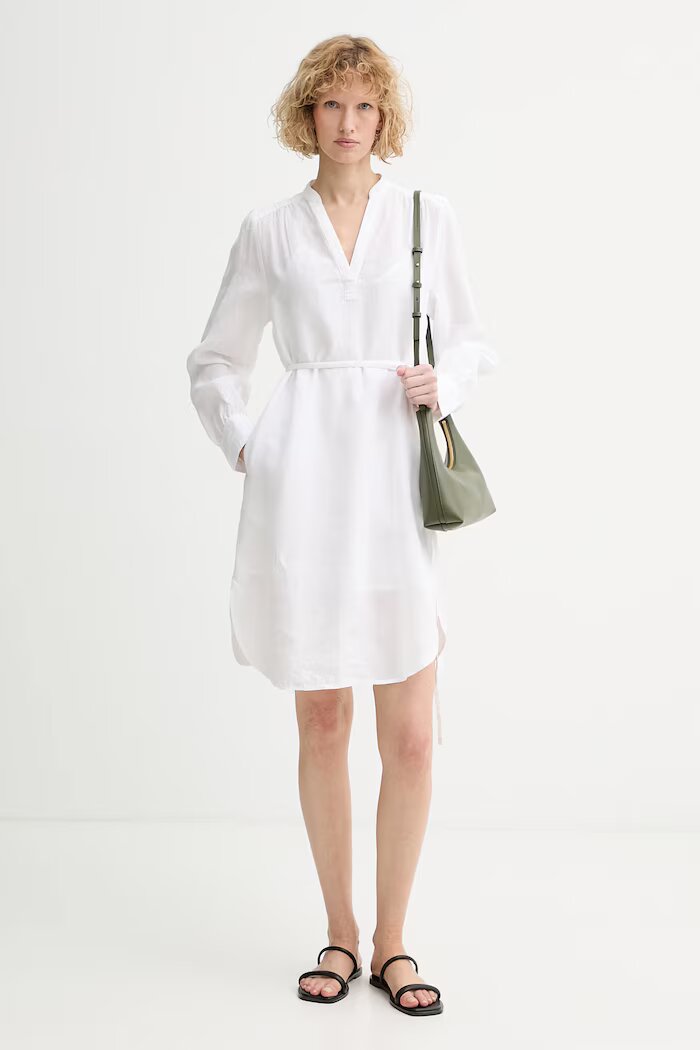 CALVIN KLEIN чанта дамска от имитация на кожа зелена LV04F3272G