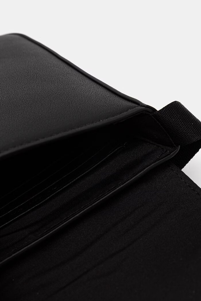 CALVIN KLEIN Чанта през рамо мъжка от имитация на кожа черна LV04D1226G