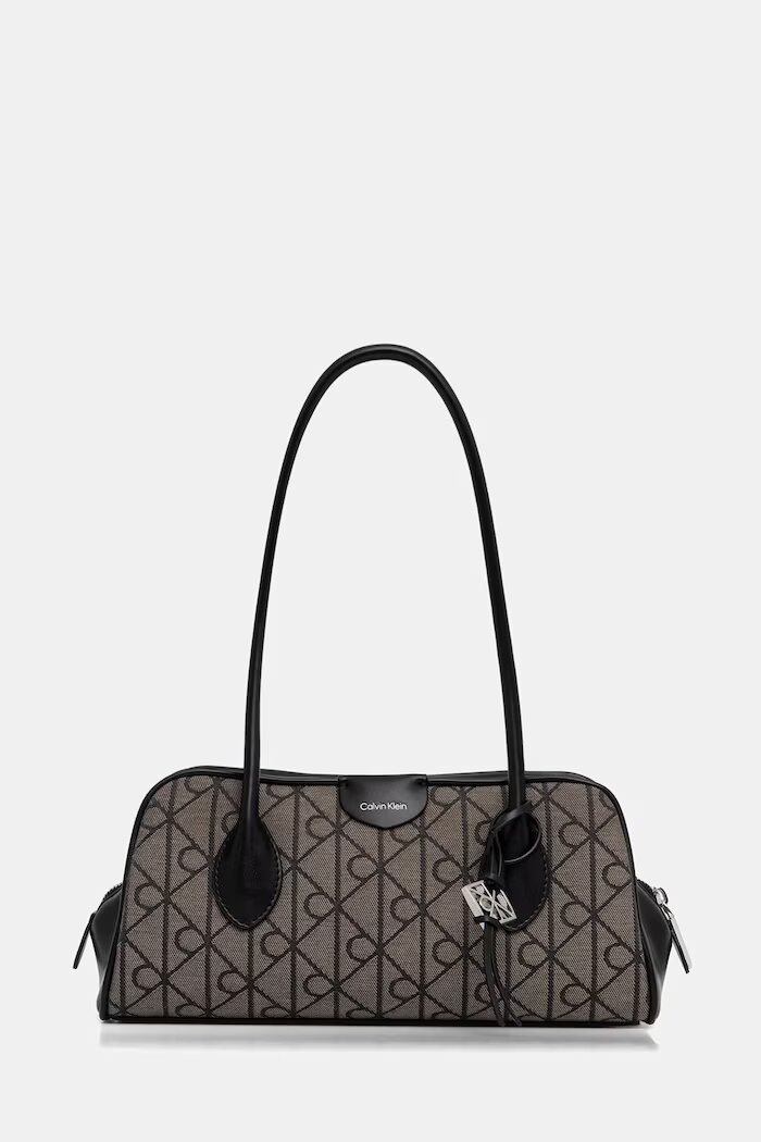 CALVIN KLEIN чанта тип багета дамска бежова LV04F3744G