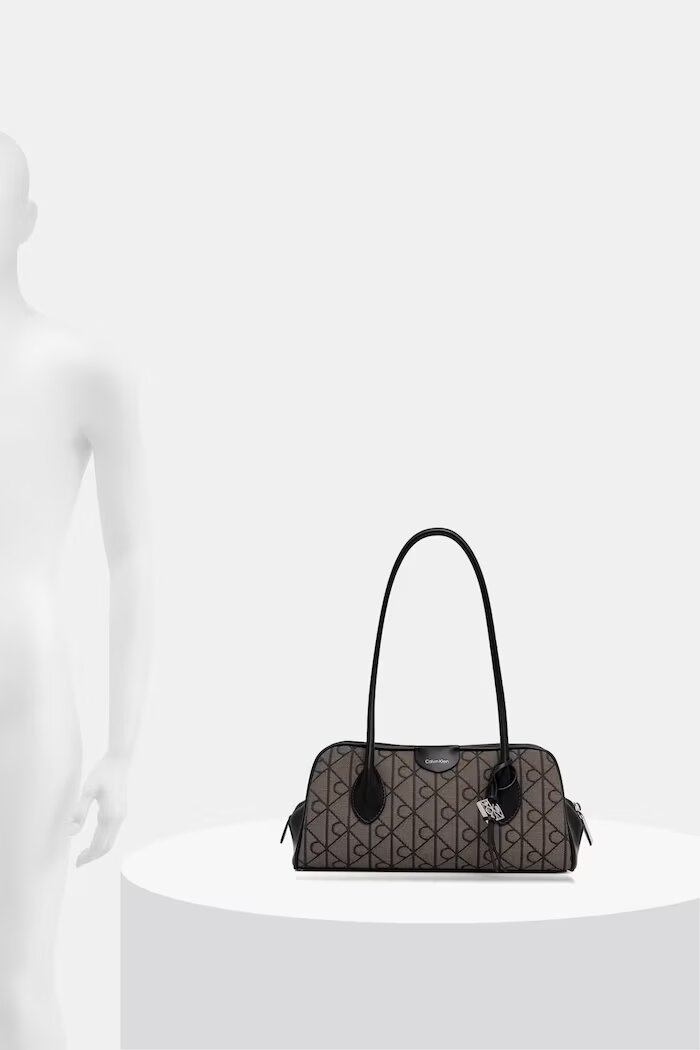 CALVIN KLEIN чанта тип багета дамска бежова LV04F3744G