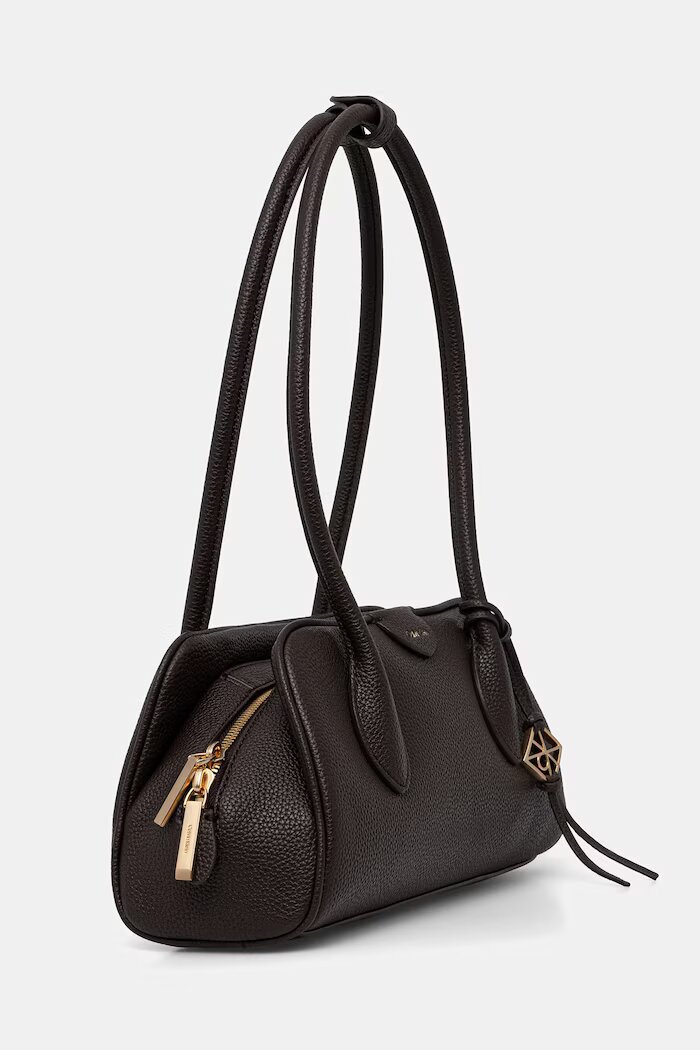 CALVIN KLEIN чанта тип багета дамска кафява LV04F3743G