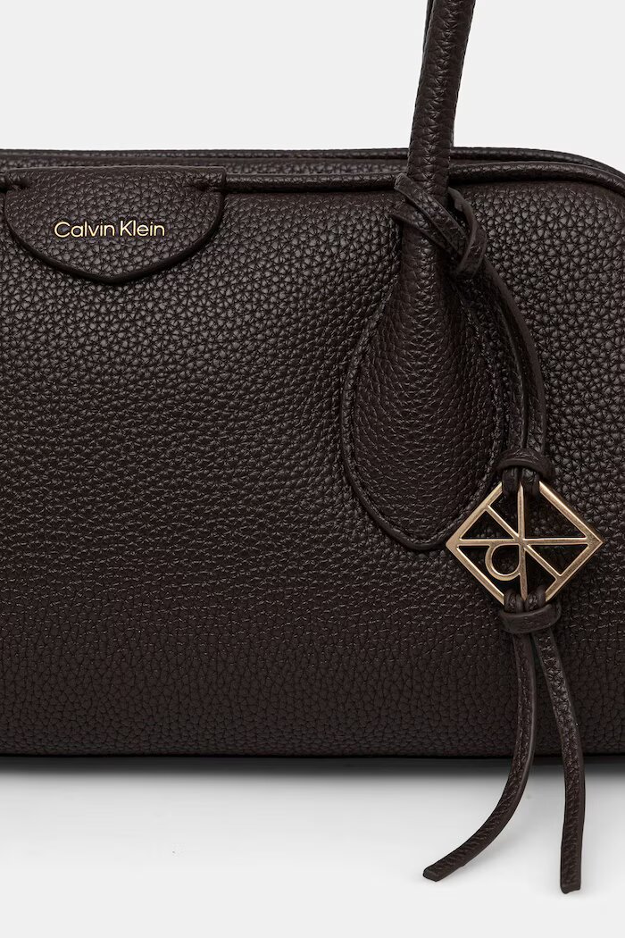 CALVIN KLEIN чанта тип багета дамска кафява LV04F3743G