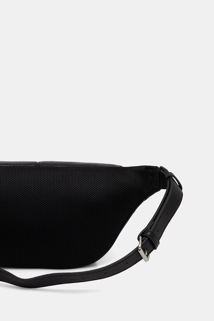 CALVIN KLEIN чанта за кръста мъжка от имитация на кожа черна LV04D3427G