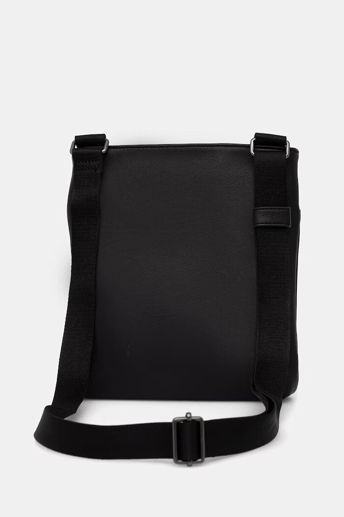 CALVIN KLEIN Чанта за рамо мъжка от имитация на кожа черна LV04D3344G