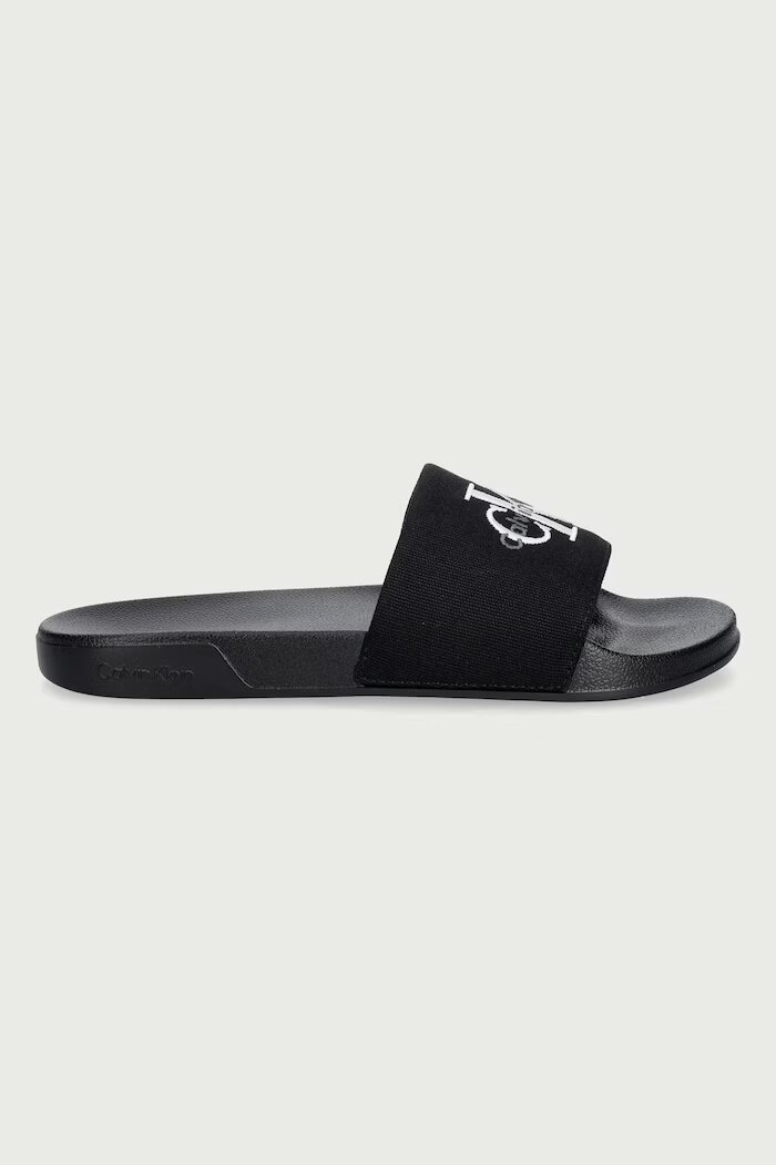 CALVIN KLEIN чехли дамски ESS SLIDE CV WN черни HW0HW02958