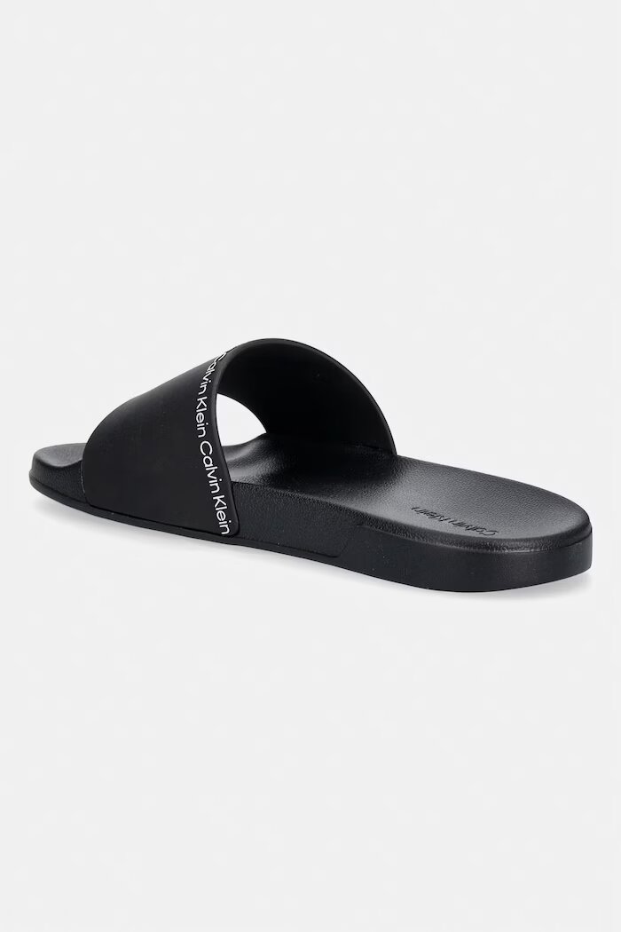 CALVIN KLEIN чехли мъжки ESS SLIDE INSTITUTIONAL CV черни HM0HM02108