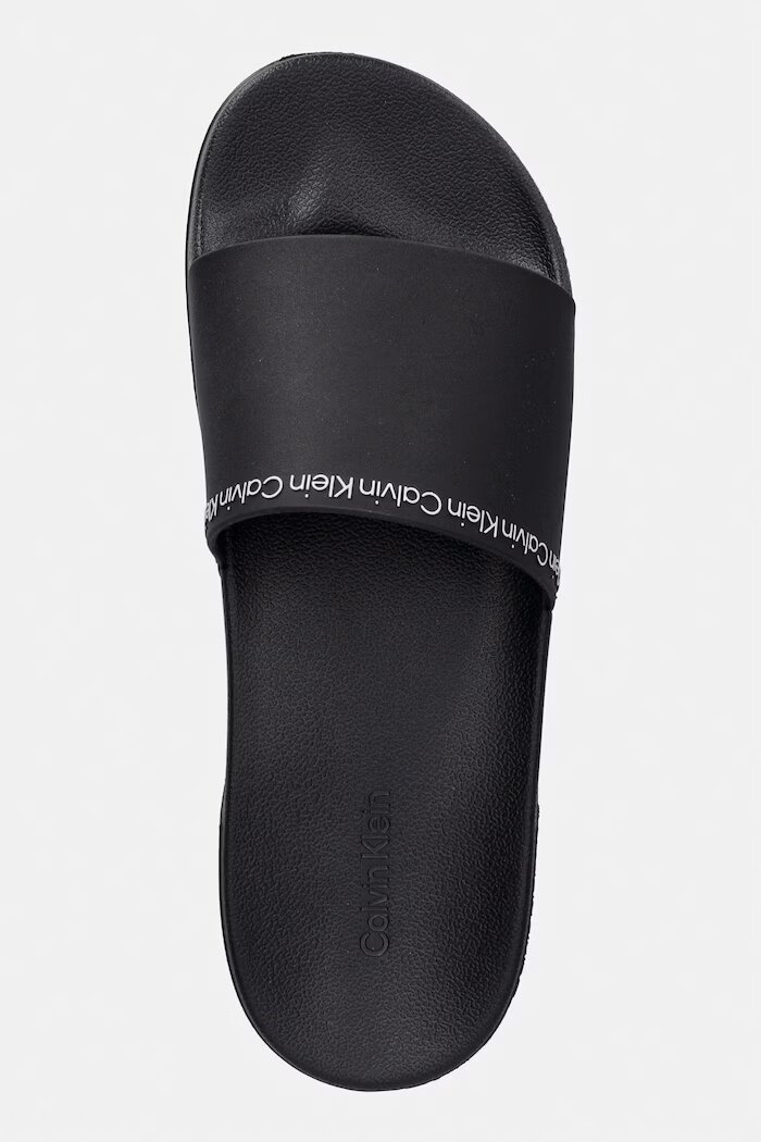 CALVIN KLEIN чехли мъжки ESS SLIDE INSTITUTIONAL CV черни HM0HM02108