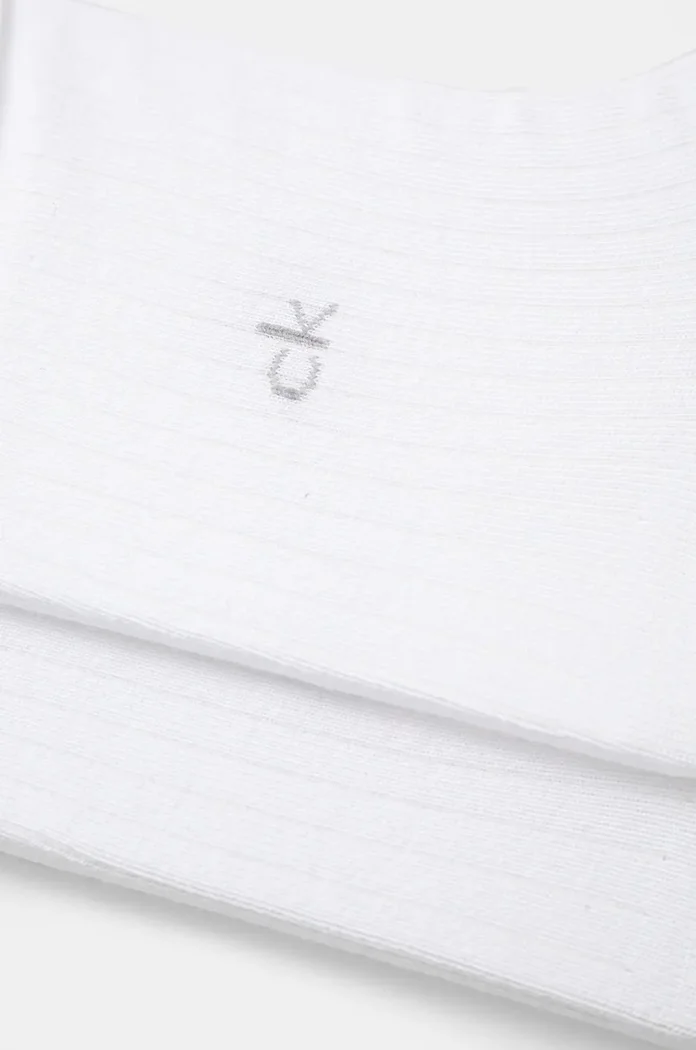 CALVIN KLEIN Чорапи (2 чифта) в бяло 701229681