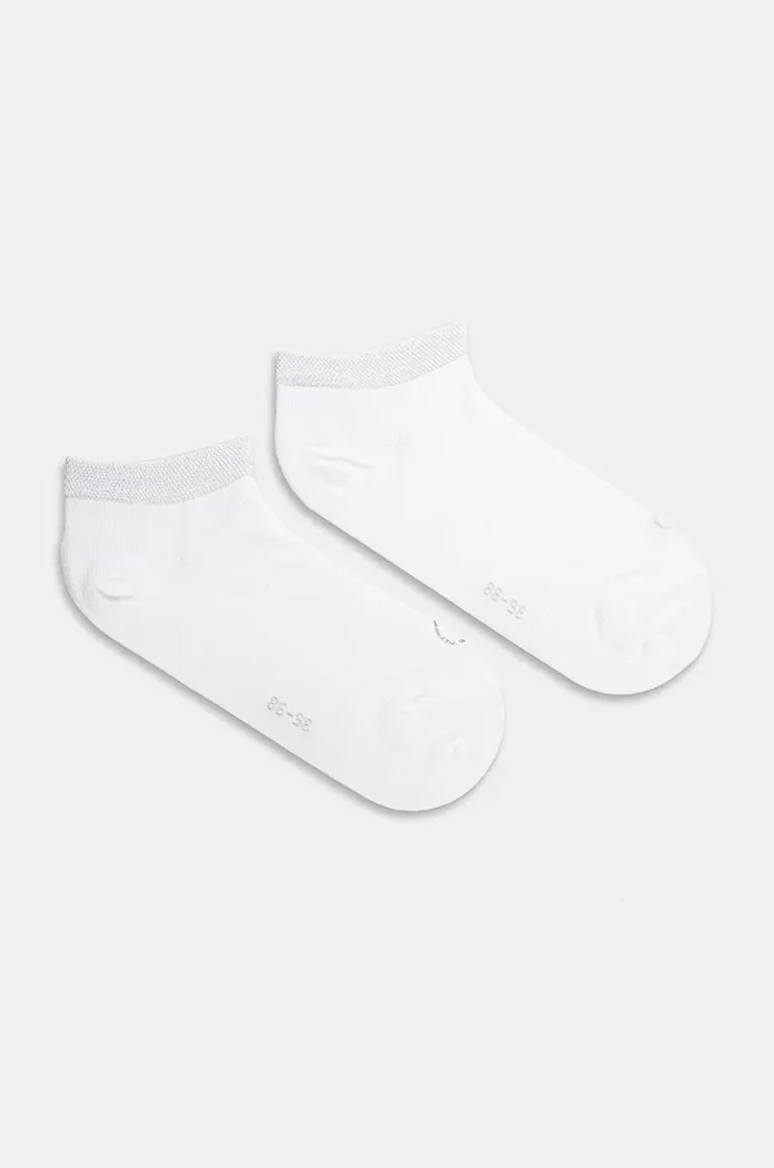 CALVIN KLEIN Чорапи (2 чифта) в бяло 701230614