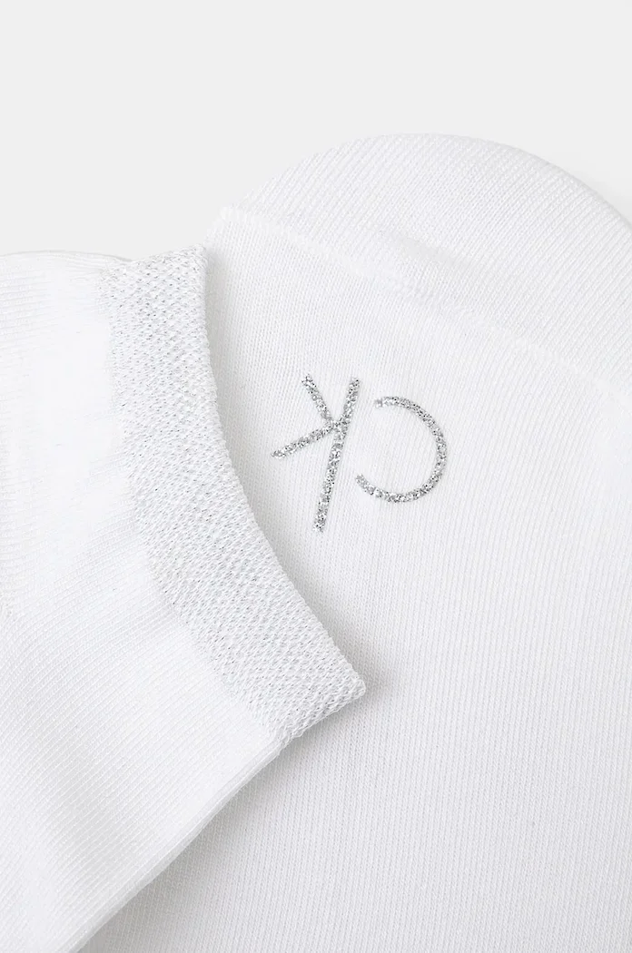 CALVIN KLEIN Чорапи (2 чифта) в бяло 701230614