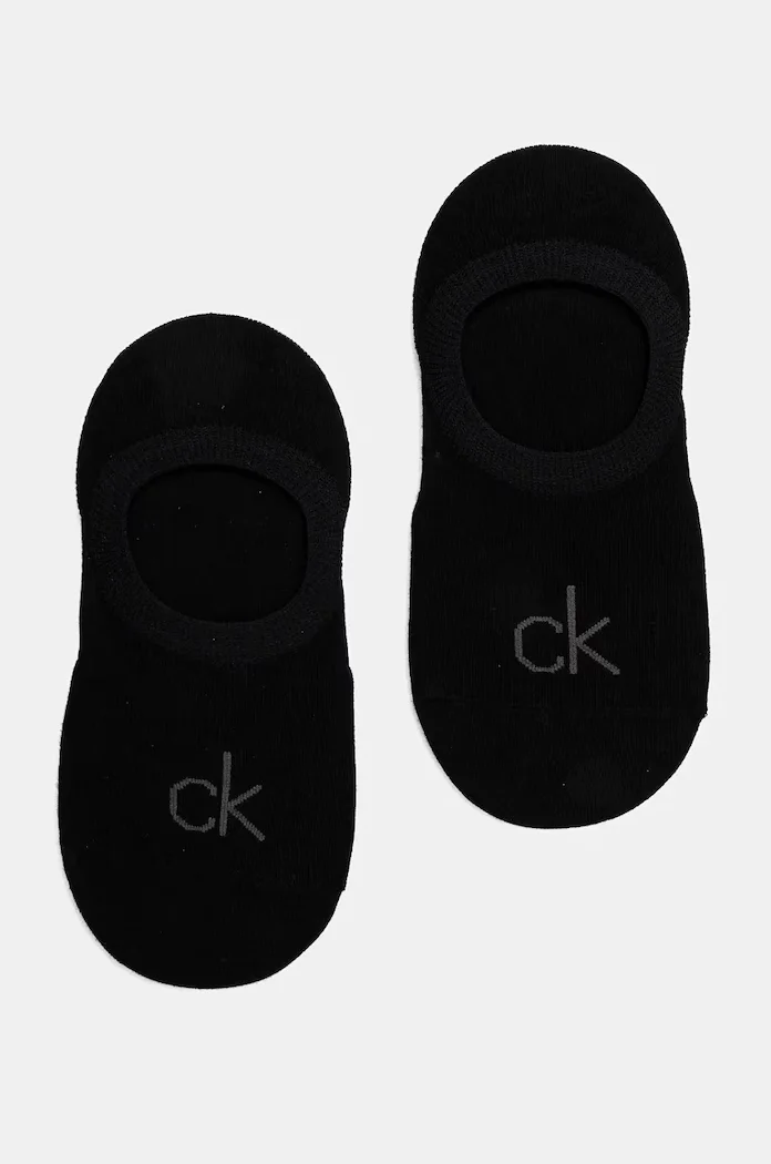 CALVIN KLEIN Чорапи (2 чифта) в черно 701228801