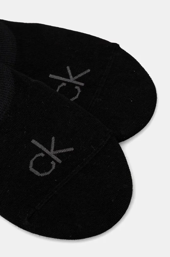 CALVIN KLEIN Чорапи (2 чифта) в черно 701228801