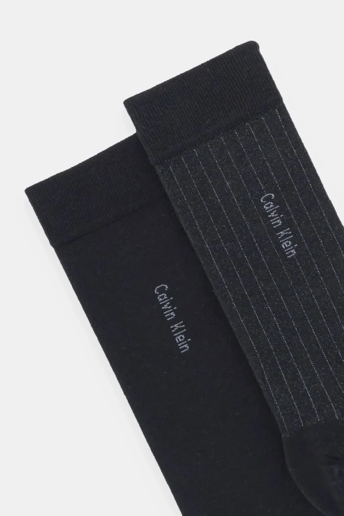 CALVIN KLEIN Чорапи (2 чифта) в черно 701235970