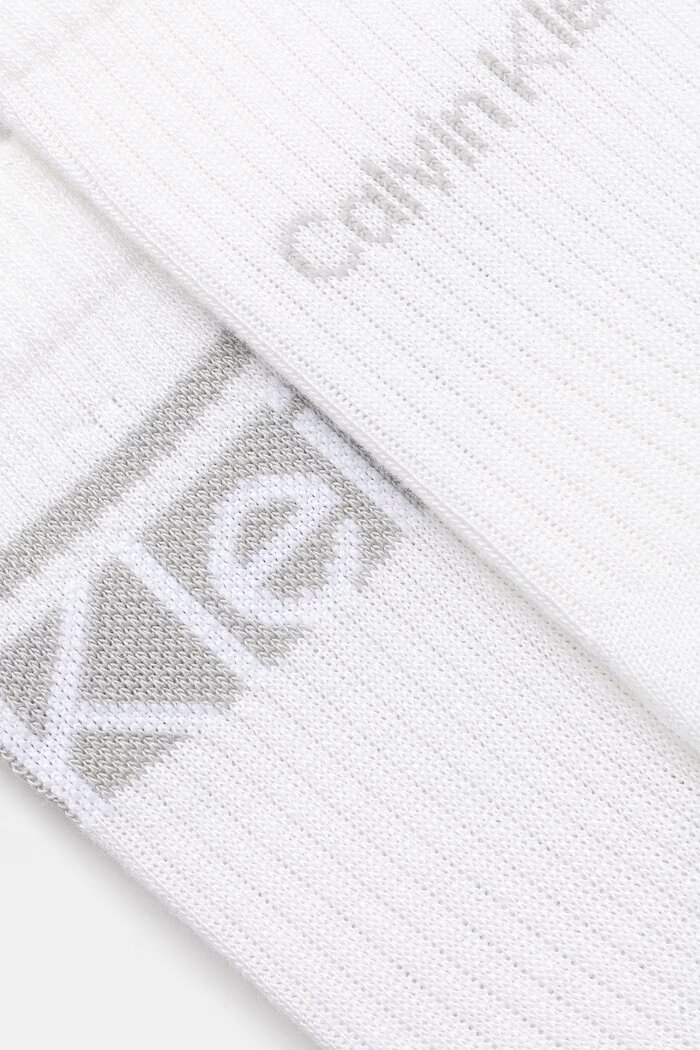 CALVIN KLEIN Чорапи дамски 2 броя бели 701238806