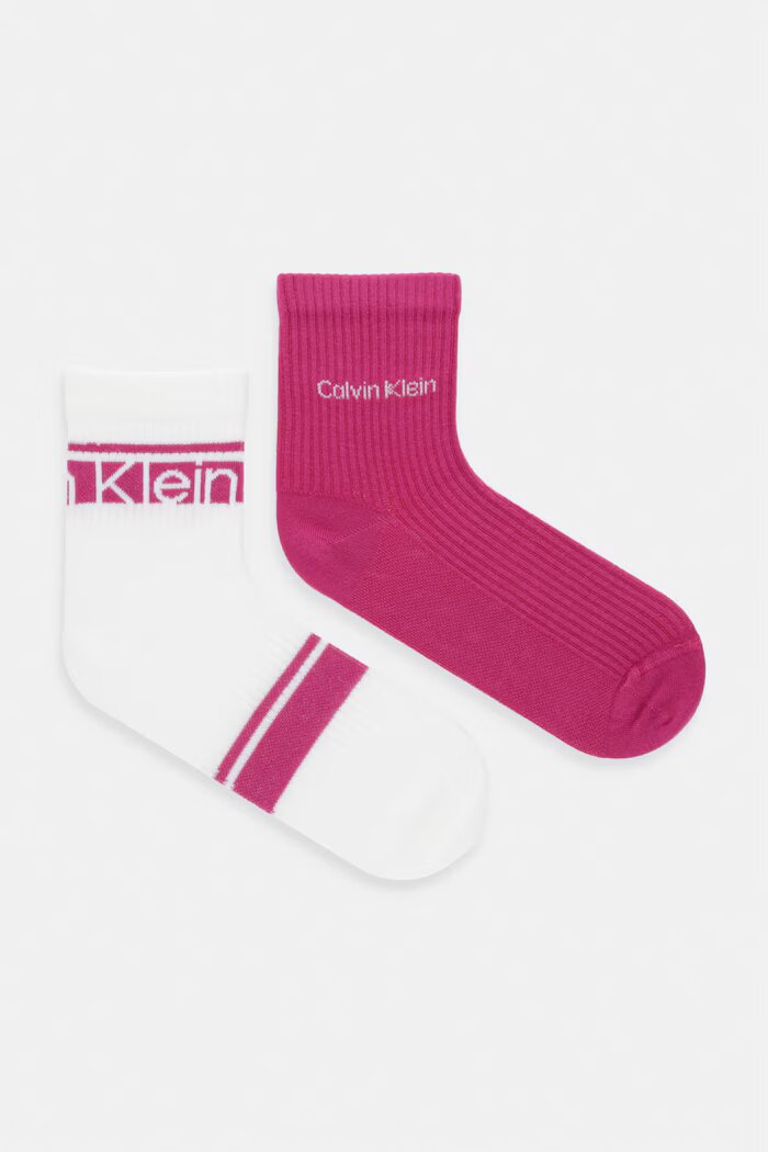 CALVIN KLEIN чорапи дамски 2 броя розови 701238806