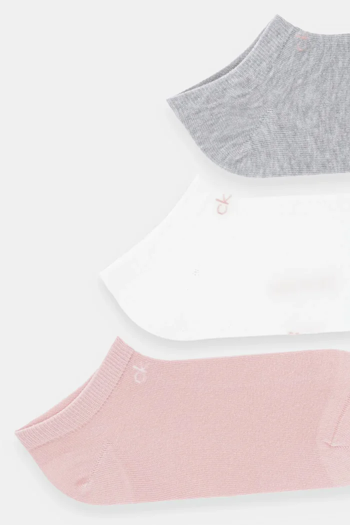 CALVIN KLEIN чорапи дамски 3 броя бели 701234369