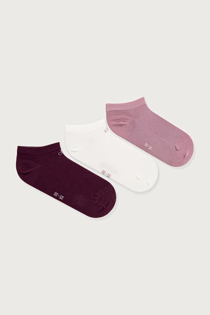 CALVIN KLEIN чорапи дамски 3 броя розови 701234369