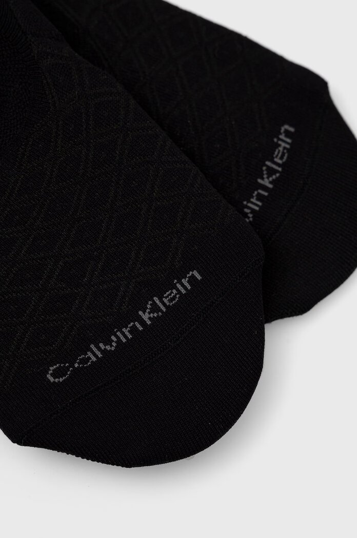 CALVIN KLEIN Чорапи дамски в черно 701218787
