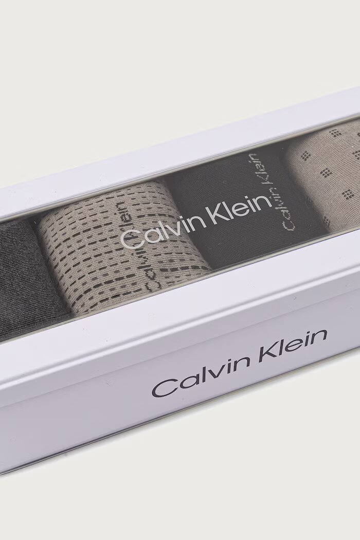 CALVIN KLEIN чорапи мъжки 4 броя черни 701241207
