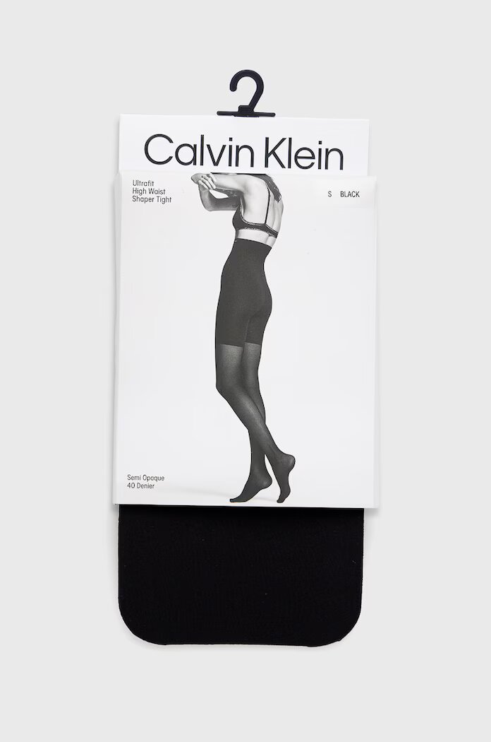 CALVIN KLEIN Чорапогащи в черно 701218756