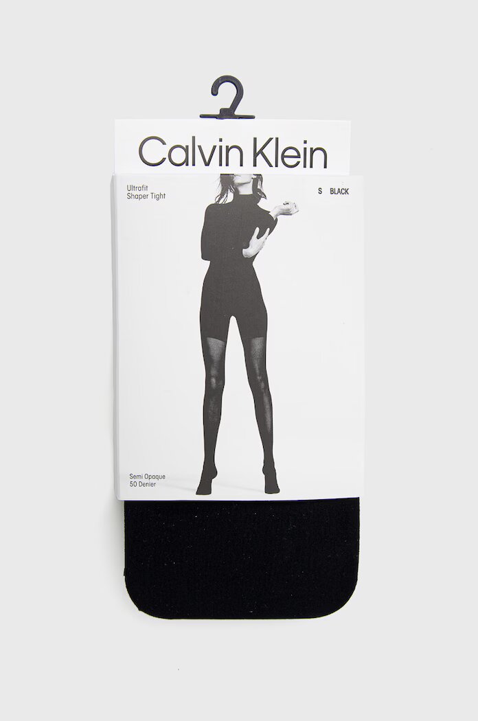 CALVIN KLEIN Чорапогащи в черно 701218757