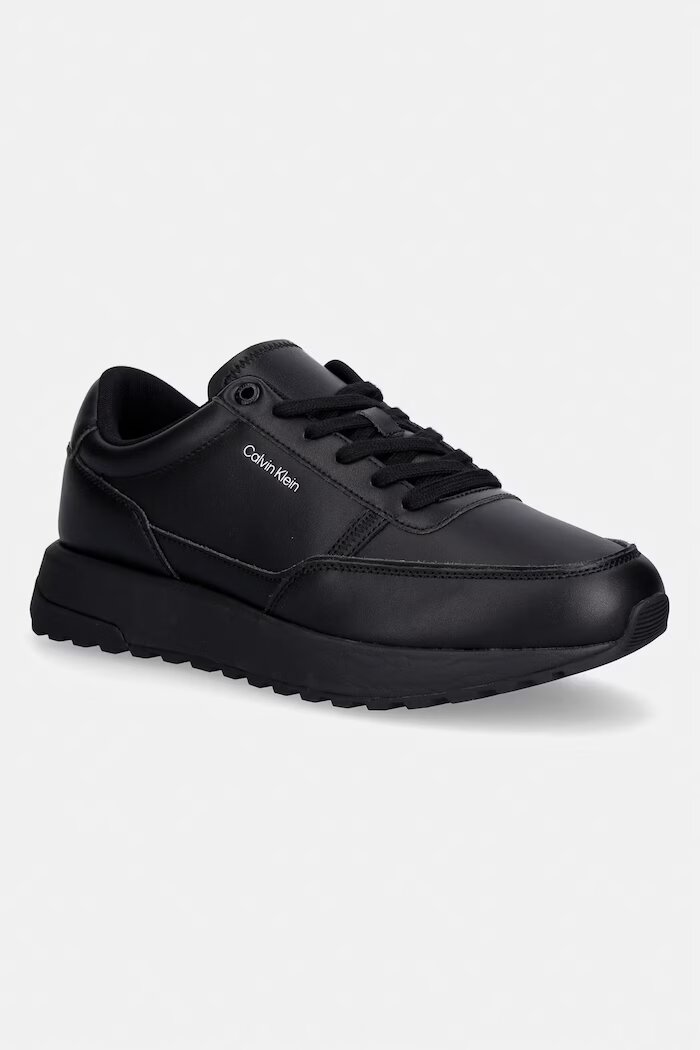 CALVIN KLEIN CITY RUNNER LACEUP LTH маратонки мъжки черни HM0HM02146