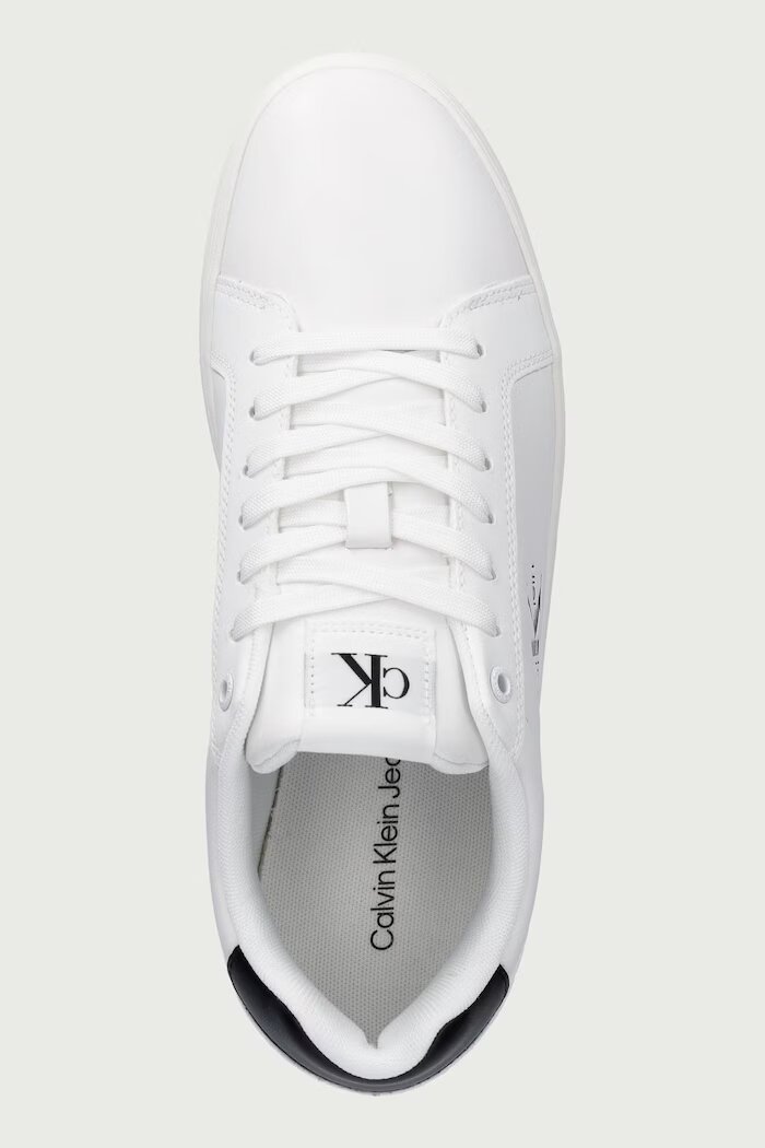 CALVIN KLEIN CLASSIC CUPSOLE MONO LTH маратонки мъжки бели YM0YM01369