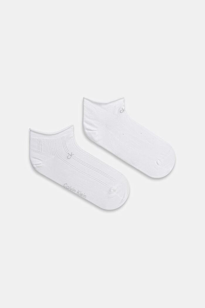 CALVIN KLEIN дамски чорапи 2 броя бели 701238121