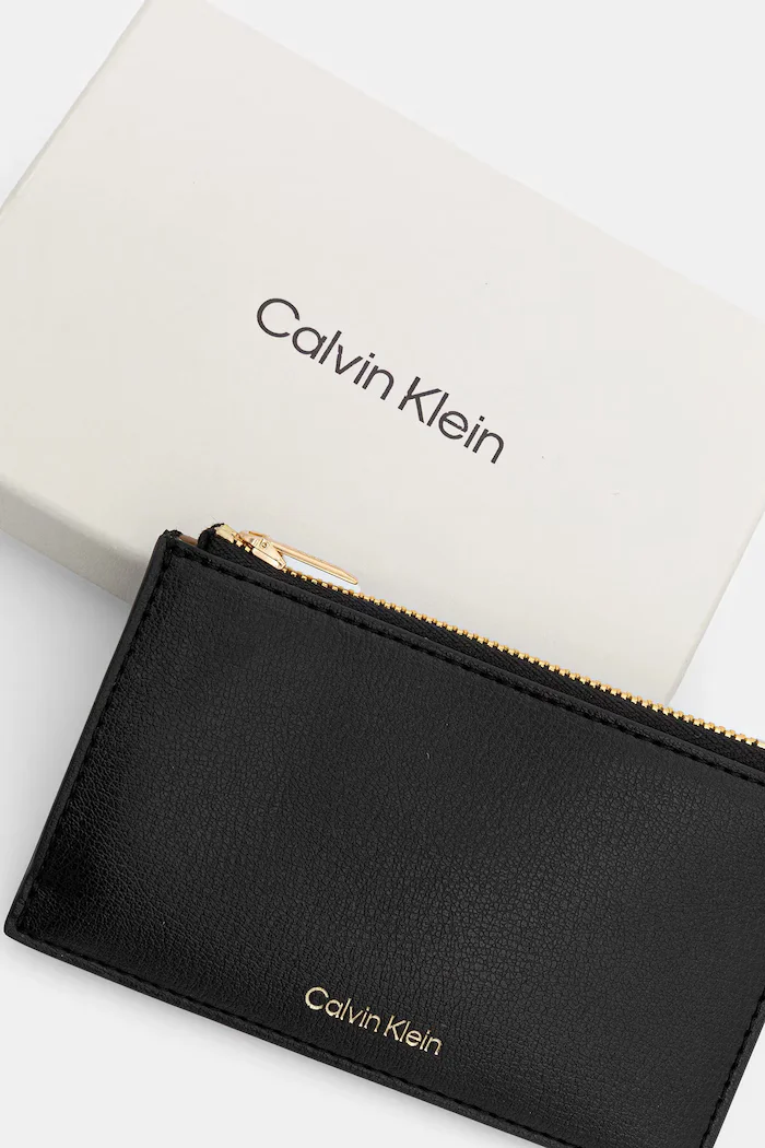 CALVIN KLEIN дамски от имитация на кожа черен LV04F1090G