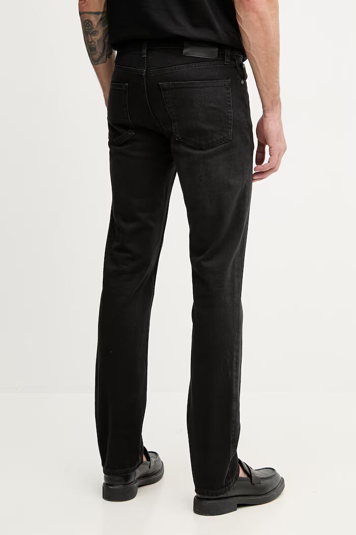 CALVIN KLEIN Дънки slim fit мъжки черни LV04RF938G