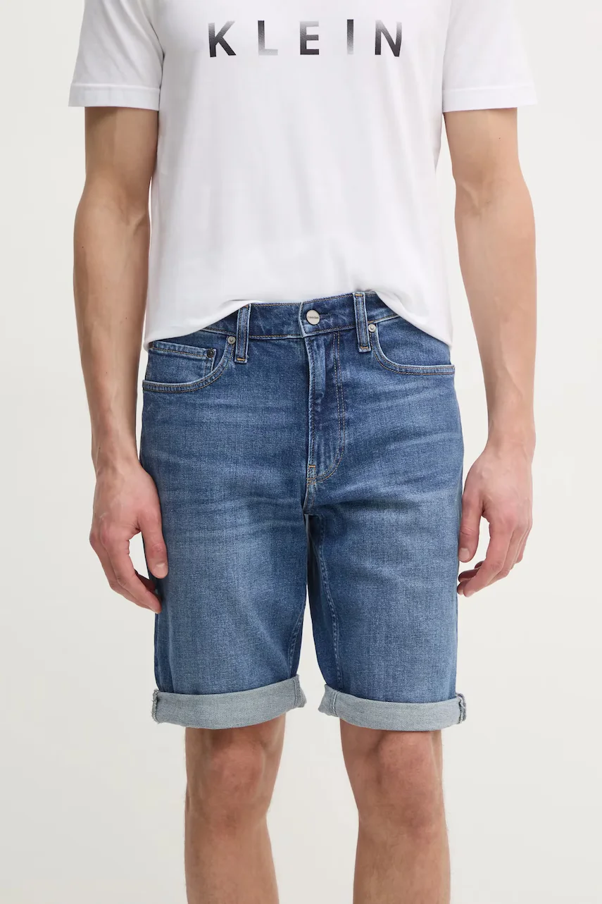 CALVIN KLEIN Дънков къс панталон