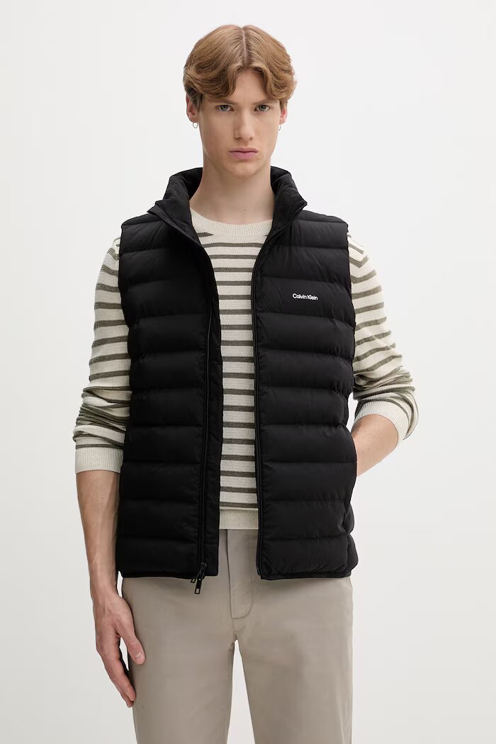 CALVIN KLEIN елек мъжки черен LV04LG504G