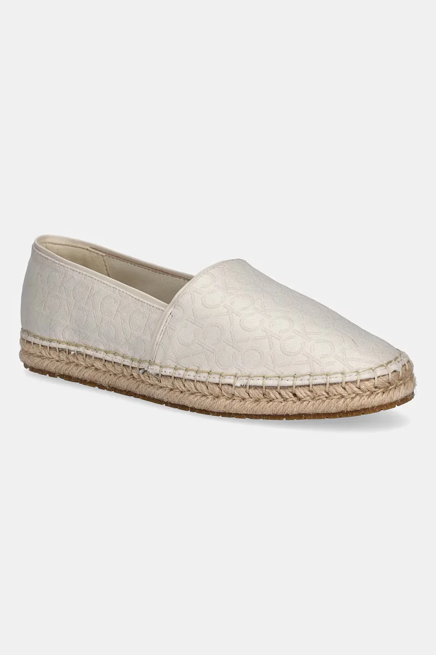 CALVIN KLEIN Еспадрили FLAT ESPADRILLE - JACQ