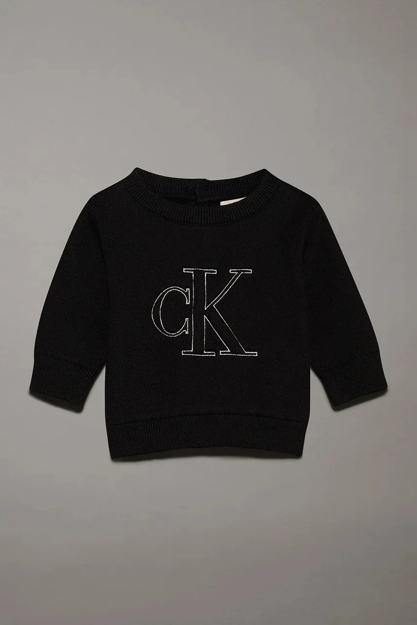 CALVIN KLEIN JEANS Бебешки пуловер