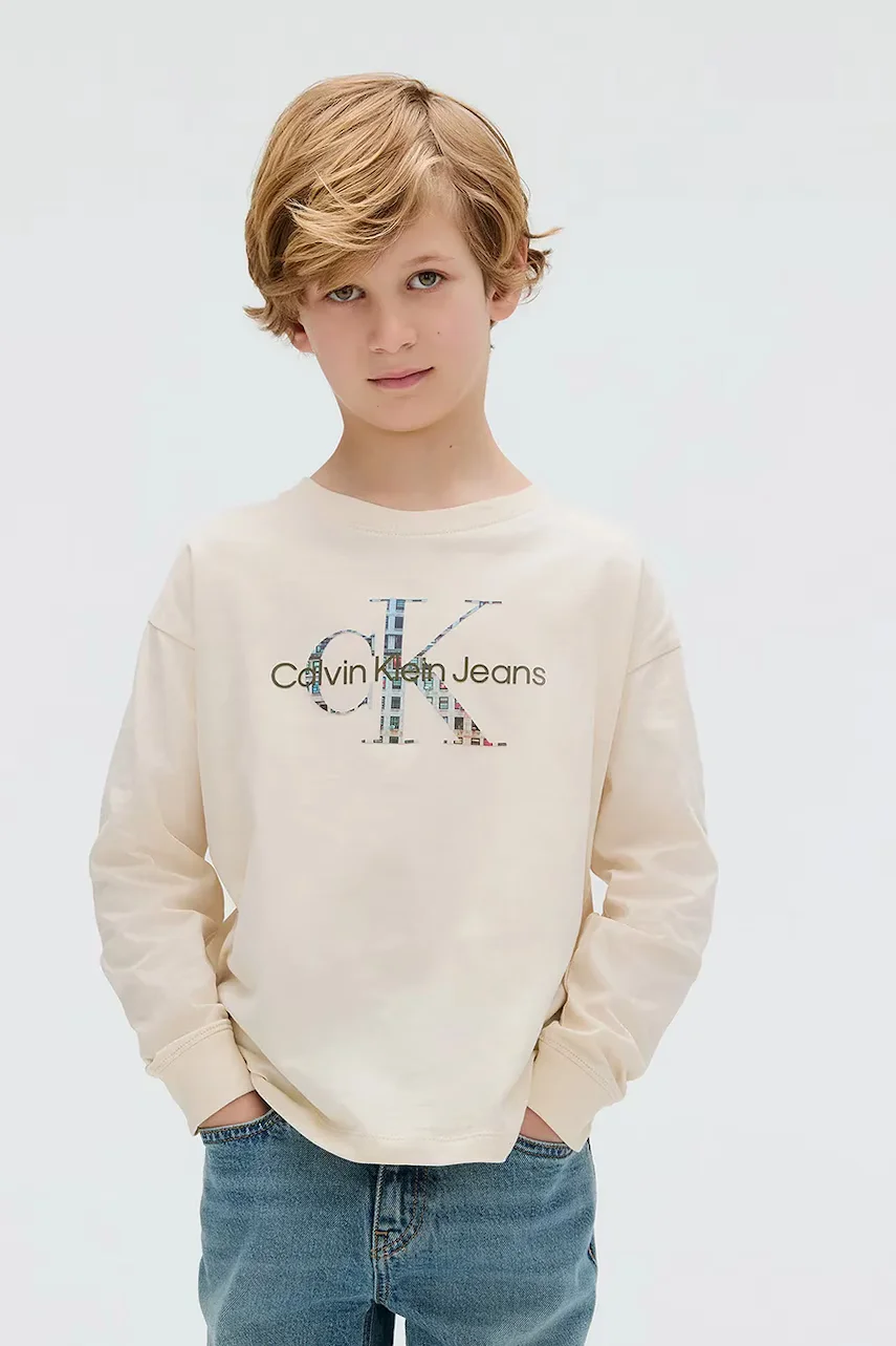 CALVIN KLEIN JEANS Блуза с дълги ръкави