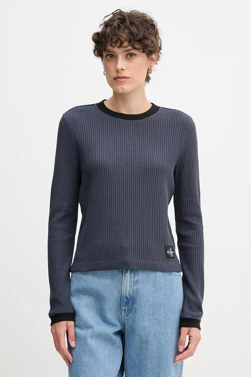CALVIN KLEIN JEANS Блуза с дълги ръкави