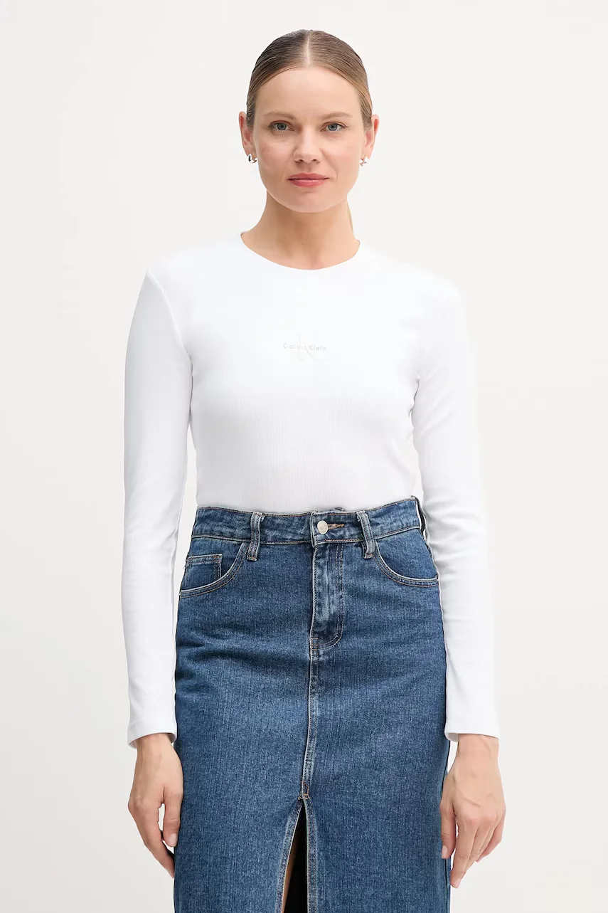 CALVIN KLEIN JEANS Блуза с дълги ръкави