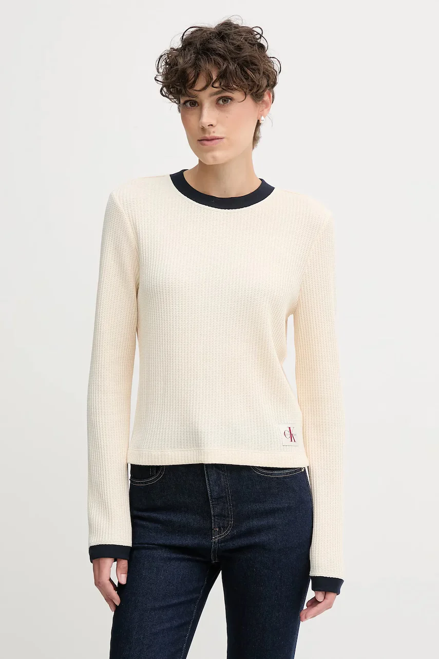 CALVIN KLEIN JEANS Блуза с дълги ръкави