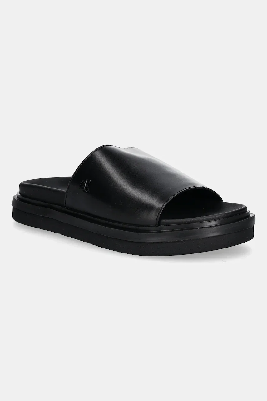 CALVIN KLEIN JEANS Чехли FLAT MOLDED SANDAL SLIDE
