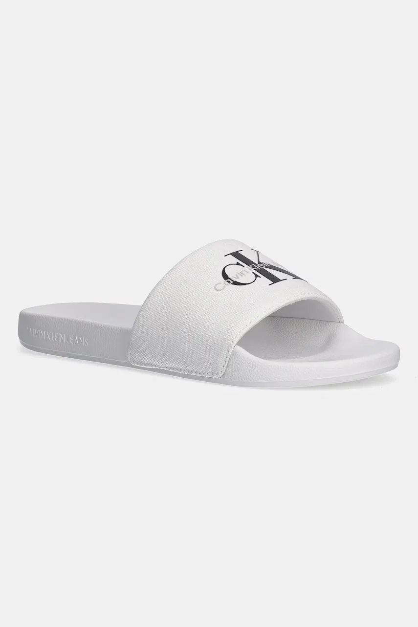 CALVIN KLEIN JEANS Чехли SLIDE MONOGRAM