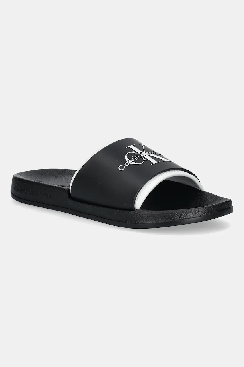 CALVIN KLEIN JEANS Чехли SLIDE MONOGRAM TPU
