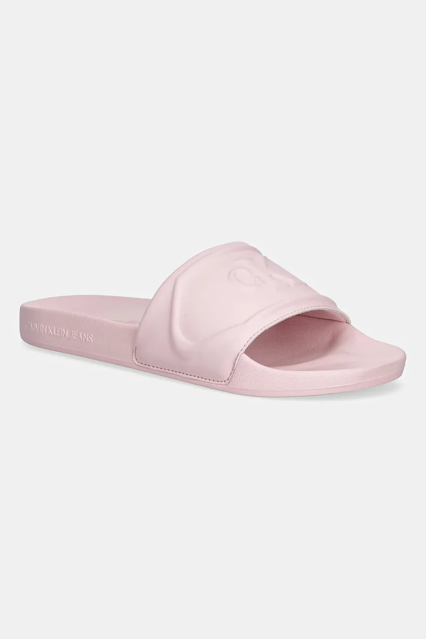 CALVIN KLEIN JEANS Чехли SLIDE PU HF MG
