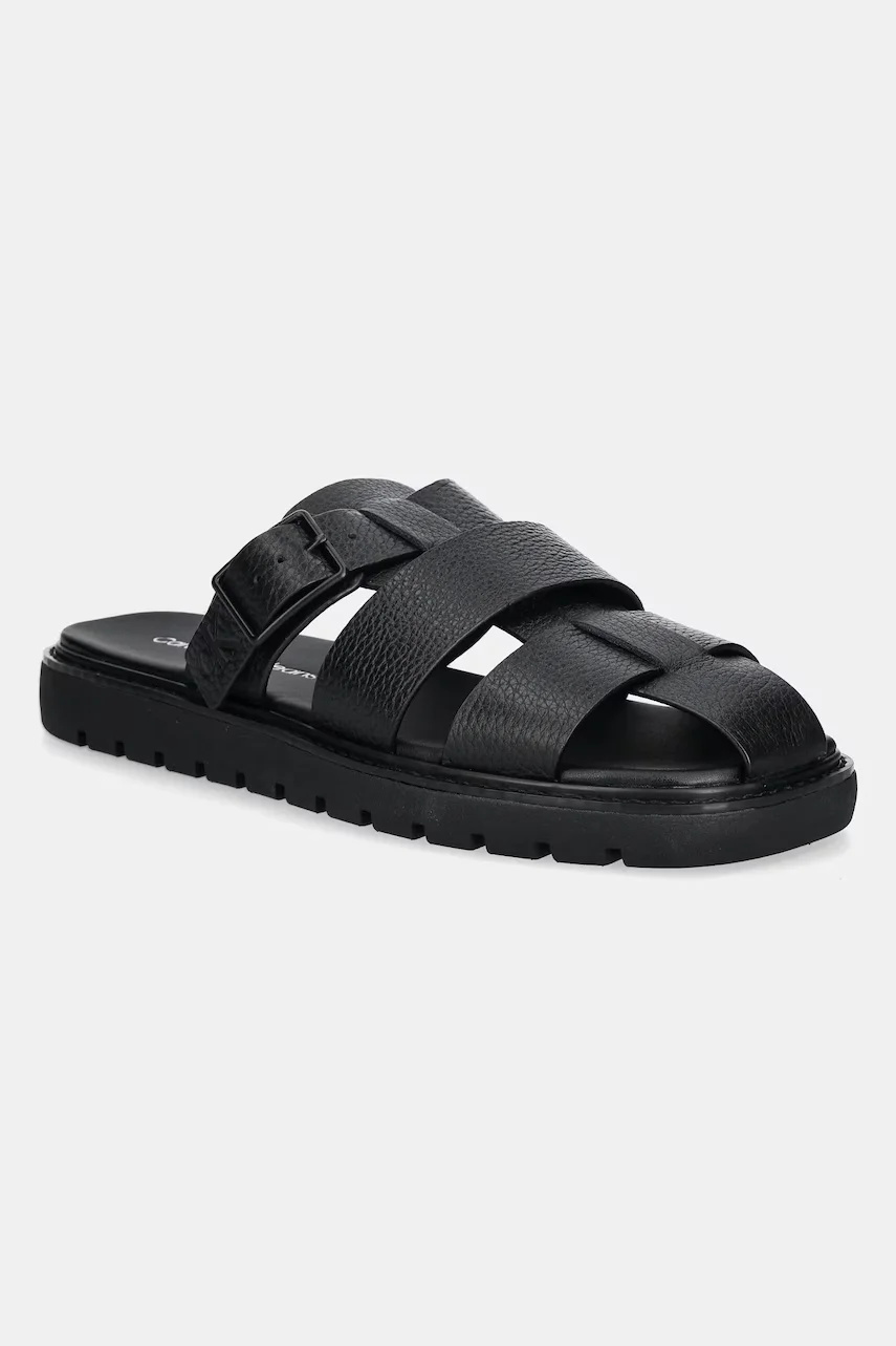 CALVIN KLEIN JEANS Чехли SQ MOLDED SANDAL FISHERMAN